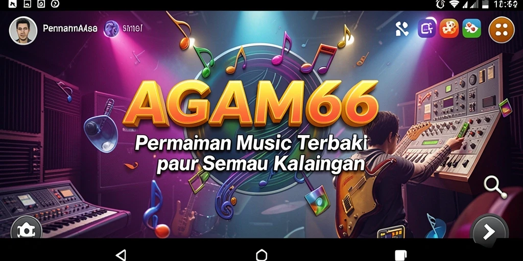 Tampilan gameplay AGAM66 yang dinamis dan menarik.