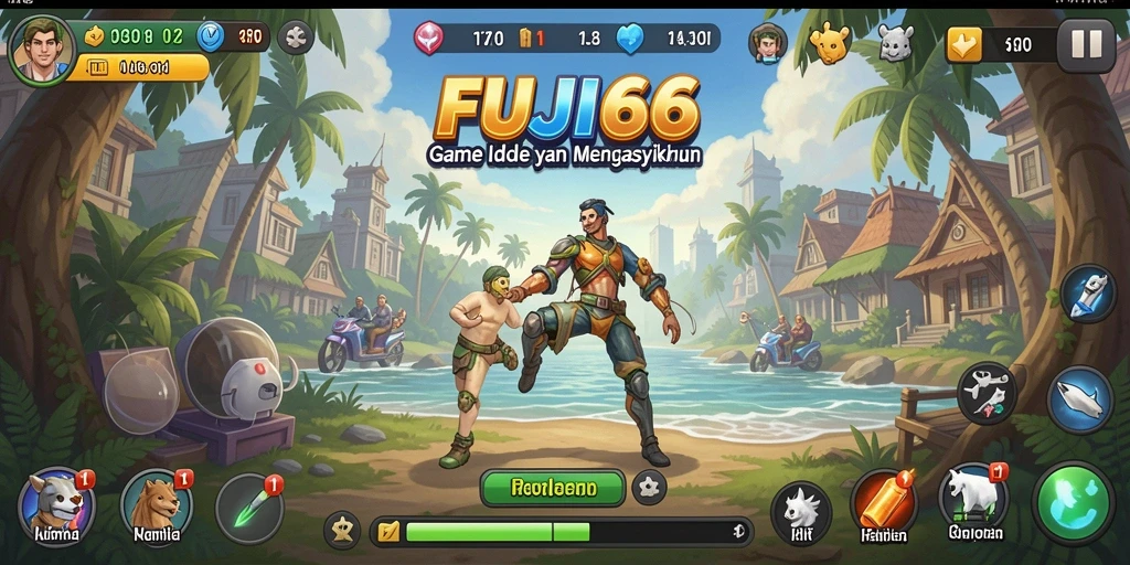 Tampilan gameplay menarik dari FUJI66 yang mengasyikkan.