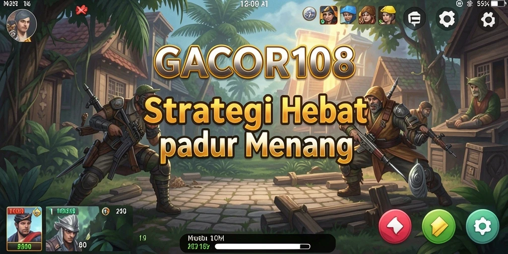 Tampilan screenshot menunjukkan aksi seru dalam GACOR108 yang penuh strategi.