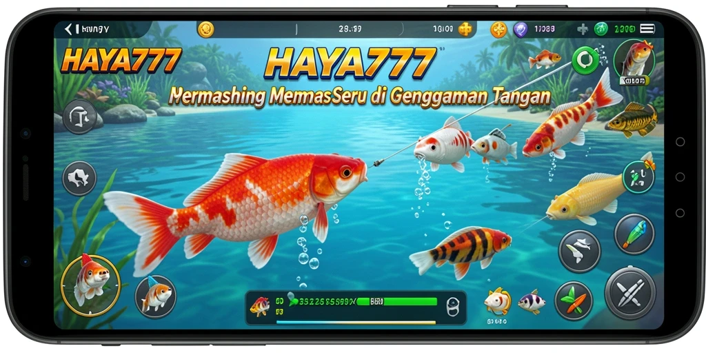 Tangkapan ikan besar dalam permainan HAYA777 yang menakjubkan.