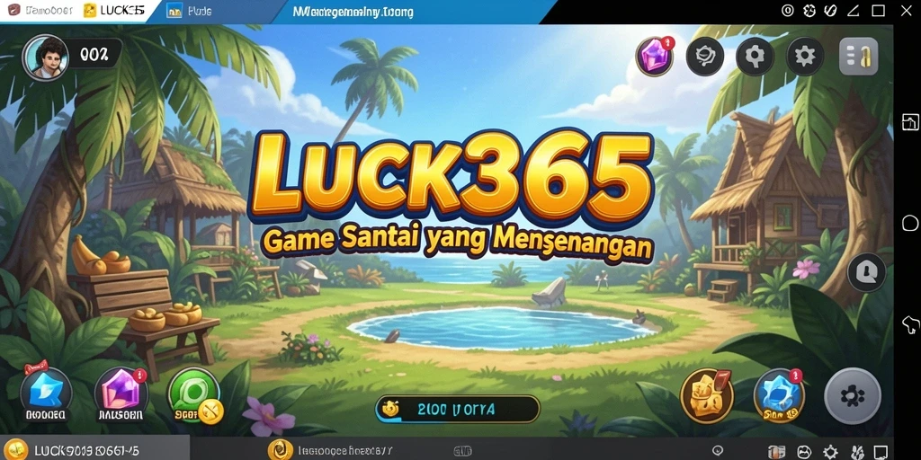 Tampilan gameplay LUCK365 yang menarik dan menyenangkan.