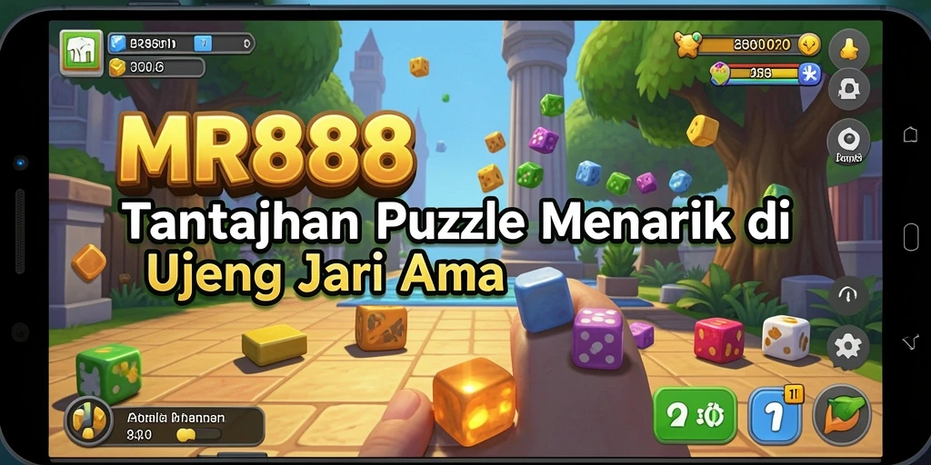 Tampilan gameplay MR888 dengan berbagai puzzle yang menantang.