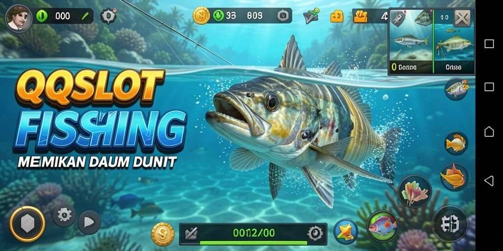 Tangkapan ikan yang memukau dalam gameplay QQSLOT.