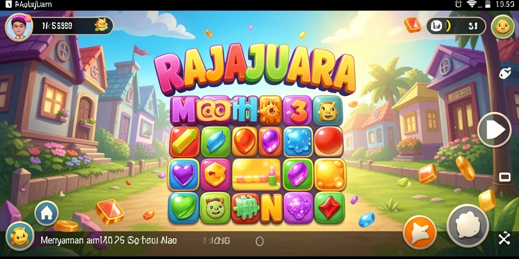 Gameplay seru di RAJAJUARA dengan karakter dan tantangan menarik.