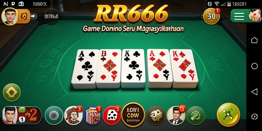 Gameplay menantang dan seru di RR666 dengan teman-teman.