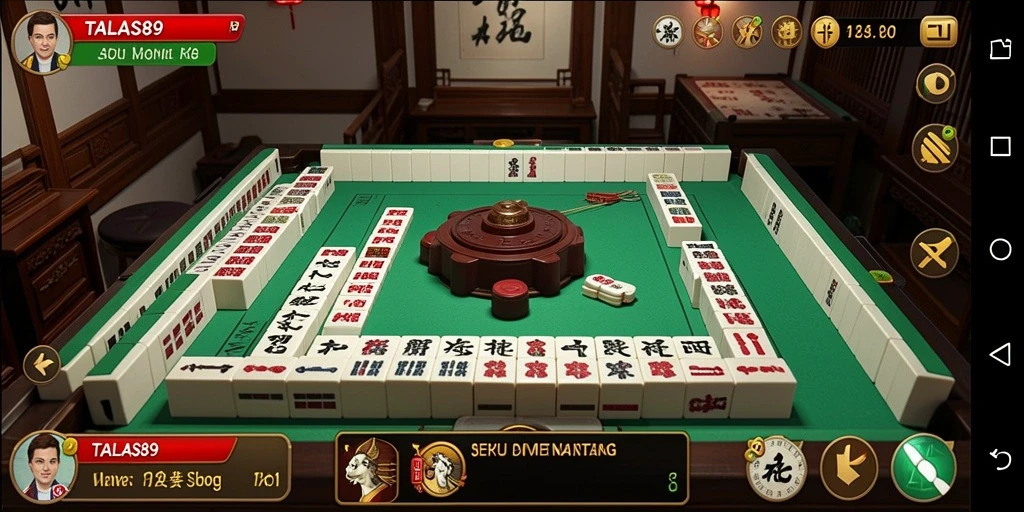 TALAS89: Gameplay seru Mahjong dengan grafis yang memukau.